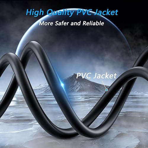 Miniatura 4 de GINTOOYUN DC4017 Cable de extensión de alimentación 22AWG DC 0.157 in x 0.067 in ángulo recto macho a hembra Cable adaptador de corriente para PSP,