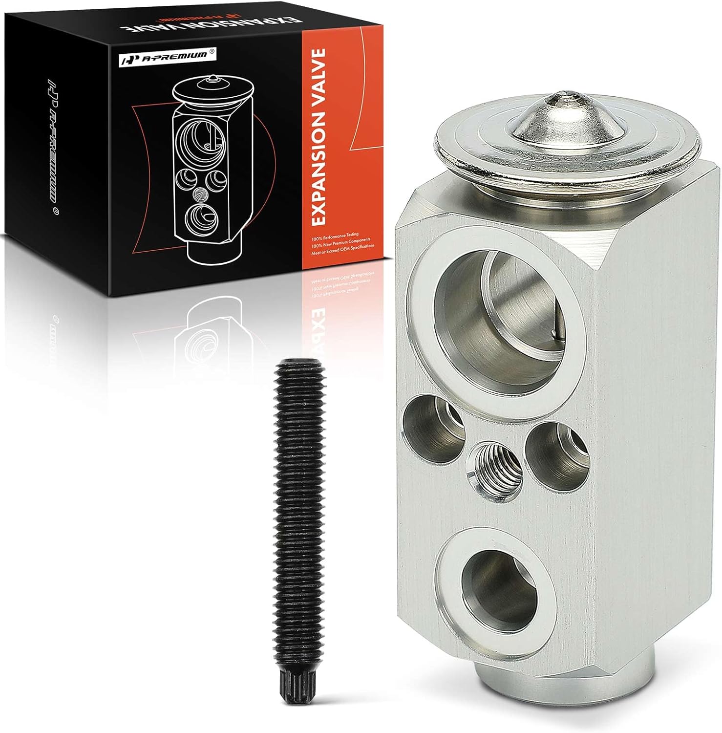 A-Premium AC Expansion Valve Compatible with Jeep Grand Cherokee 2012-2021, Grand Cherokee/Grand Cherokee WK 2022, Grand Cherokee L 2021 & Dodge Durango 2013-2025