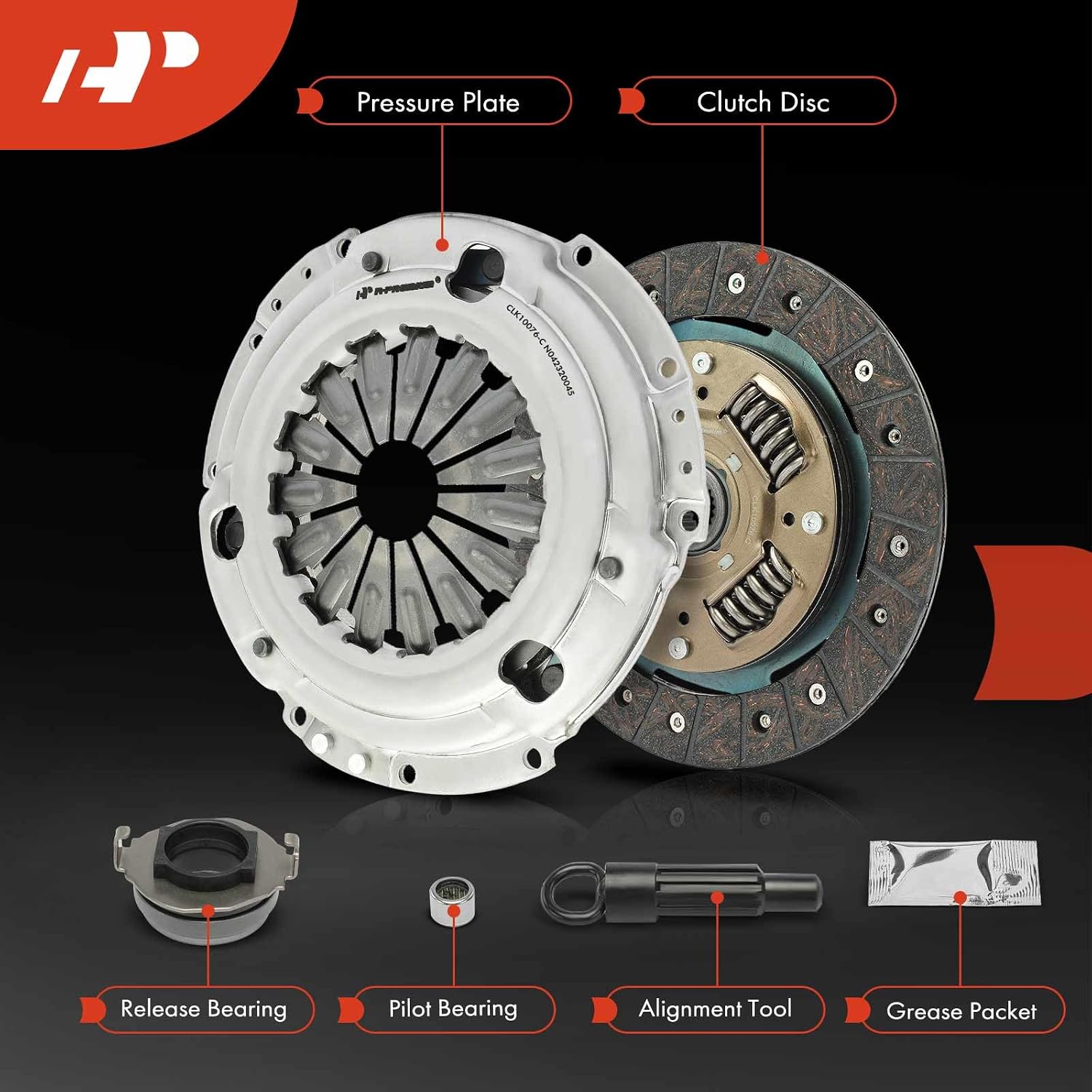 A-Premium Transmission Clutch Kit Compatible with Mazda