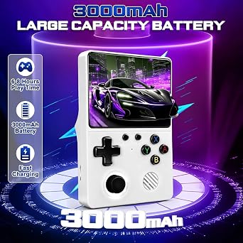 ASTEKID 2026 Retro Handheld Game Console, Relive 22000 Classic Games, Support 30+ Emulators, Portable Pocket Arcade, Casual Commuting Travel games