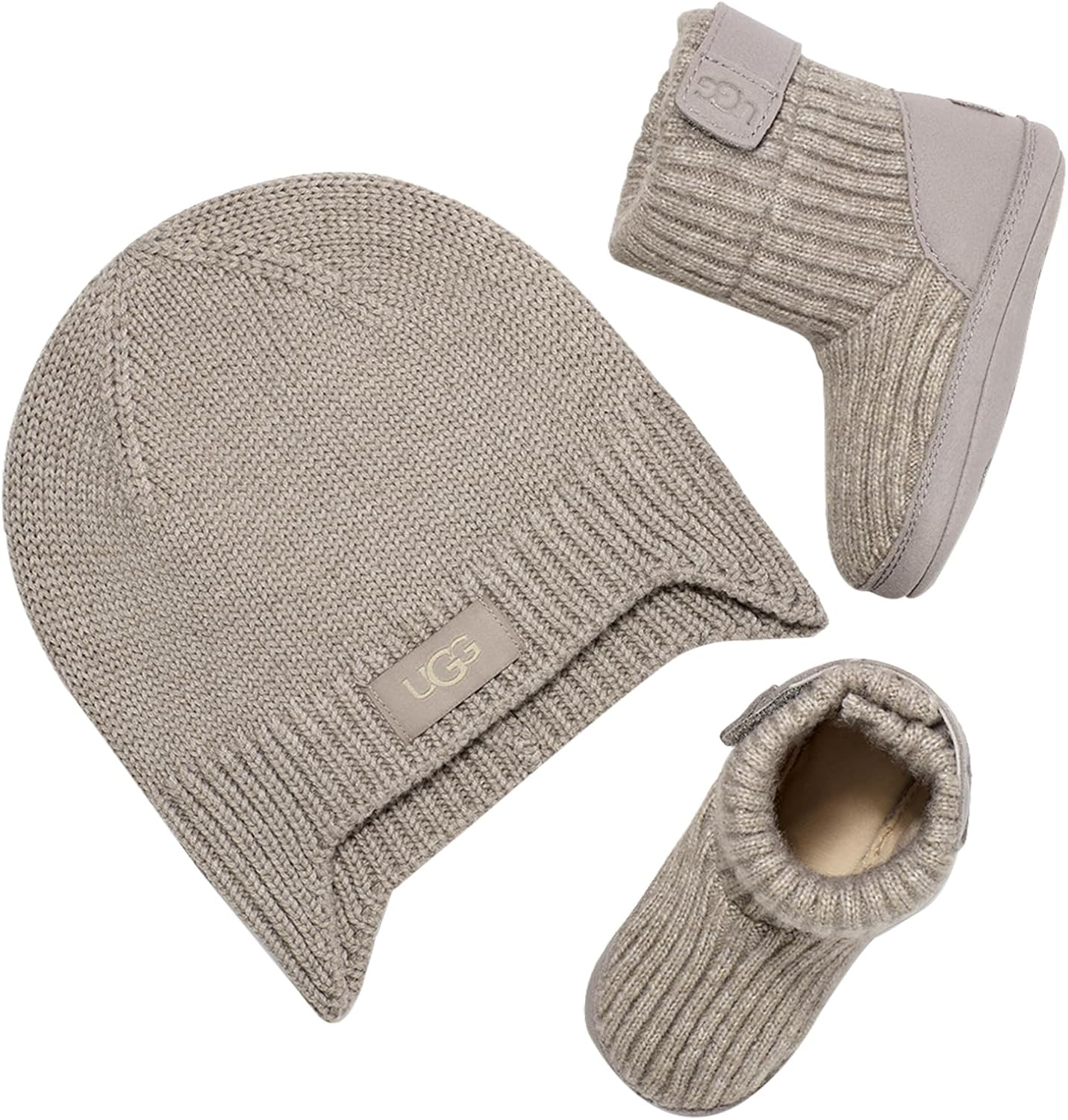 UGG Baby Skylar Beanie Gift Set Slipper
