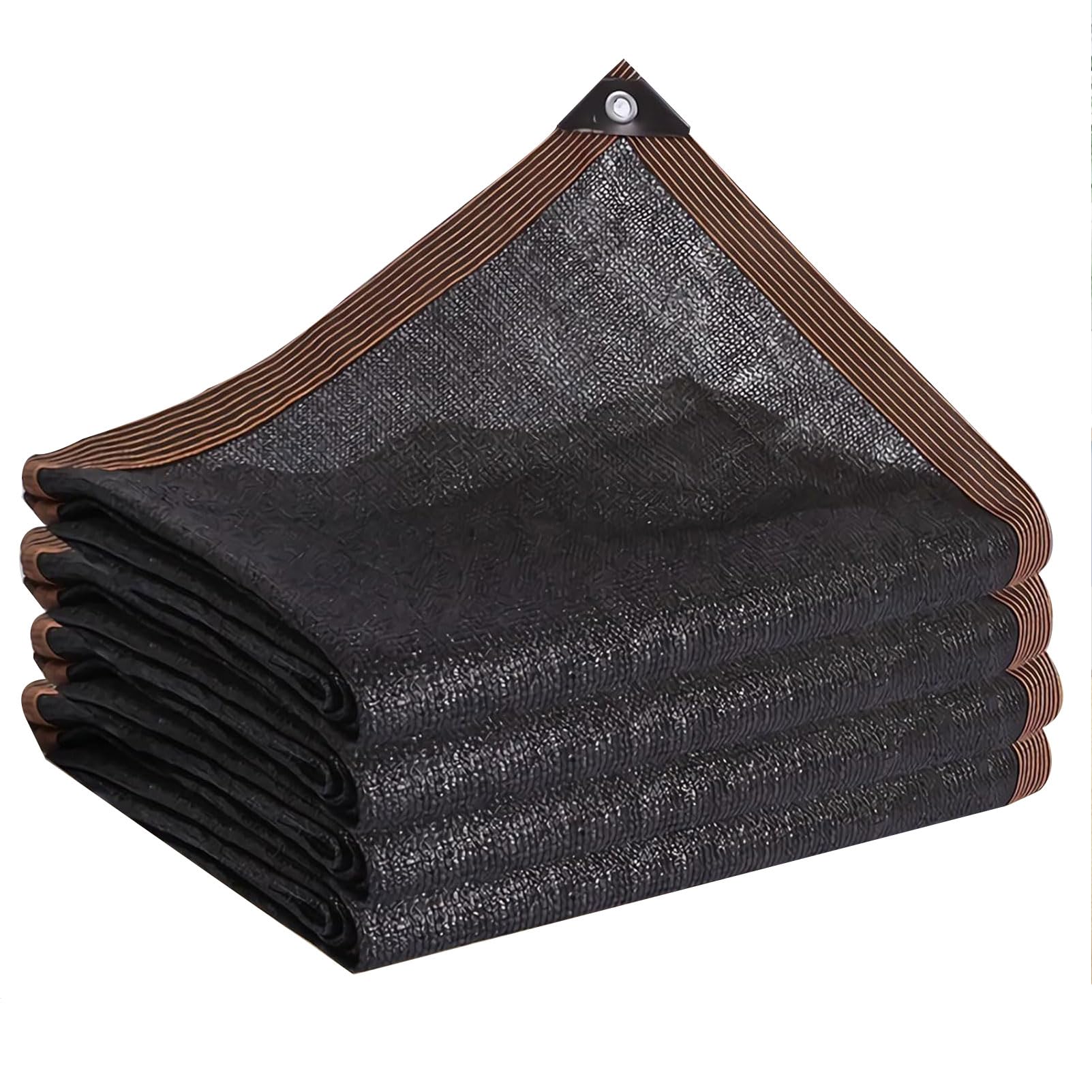 Filet d'ombrage noir pour poulailler et jardin respirant 3x4m