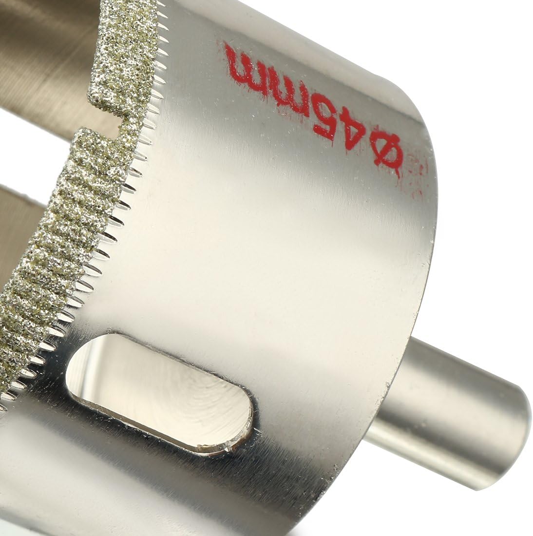 uxcell 45mm Diamond Coated Glass Hole Saw Drill Bits for Ceramic Tile Marble Rock Porcelain Bottles Pots Brick