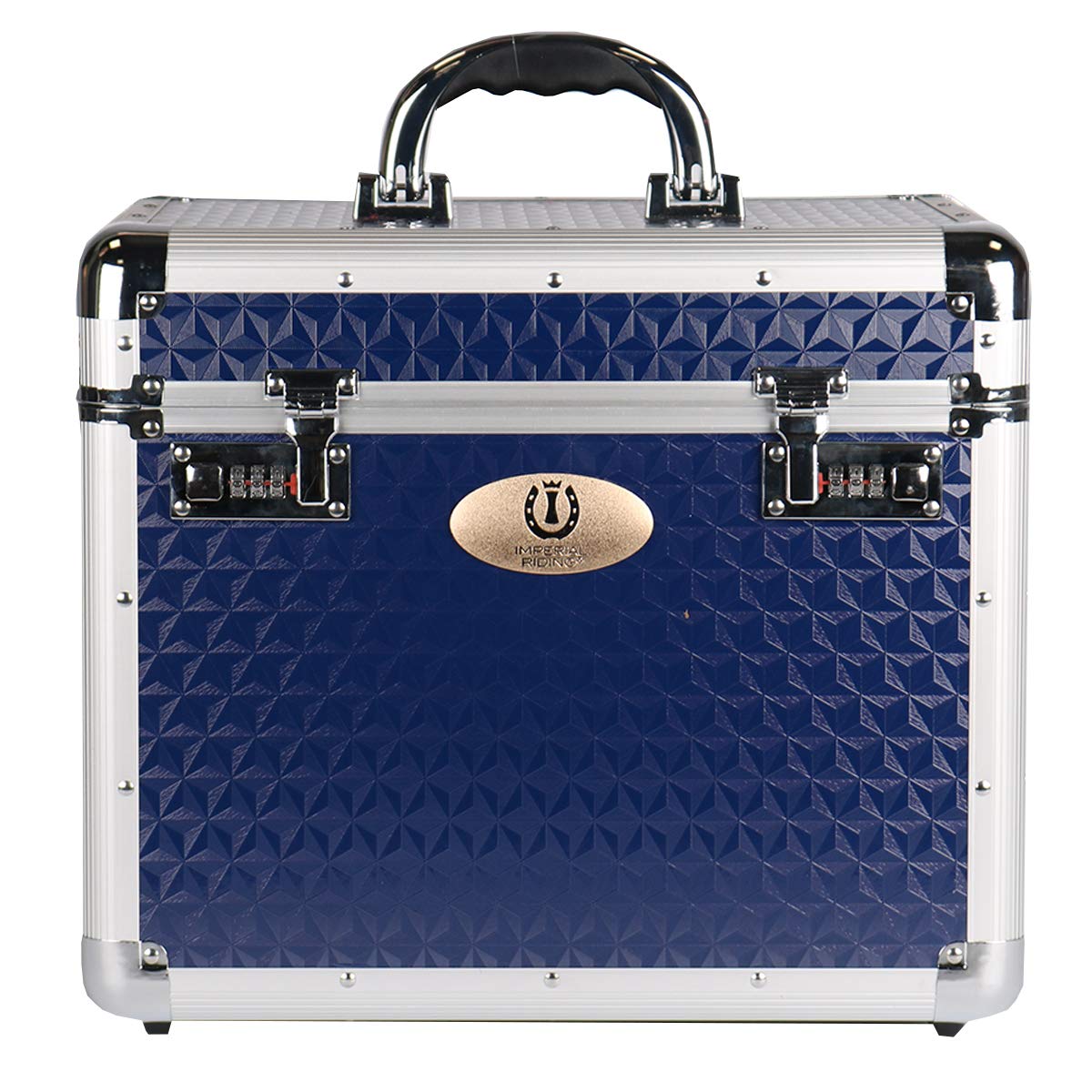 ImperialRiding Shiny Grooming Box One Size Navy