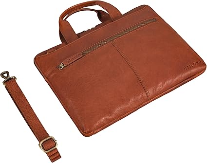 Leren laptoptas Robyn 14 inch van Burkely