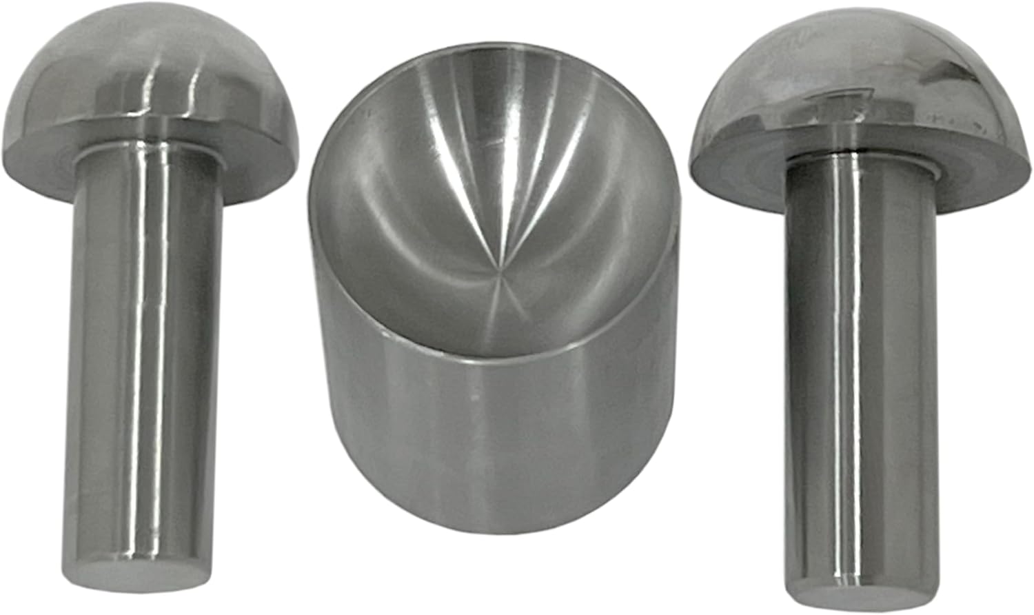 Jewellers Tools Cupola Set 3Pcs 50-60 MM Doming Dapping Shaping Block Watch Jewellery Craft Tool