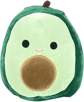 Squishmallows Official Kellytoy 5 Inch Soft Plush Squishy Toy Animals Austin Avocado