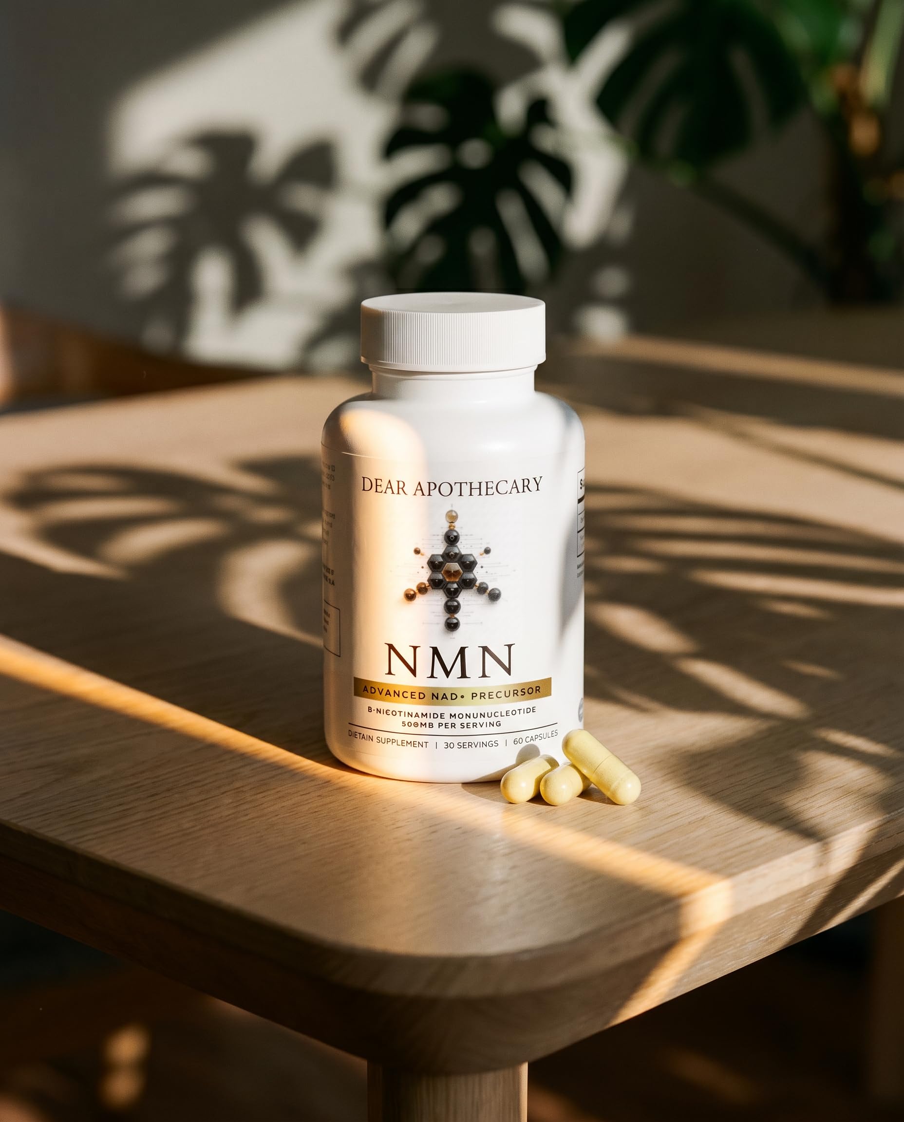 NMN 500mg - Nicotinamide Mononucleotide NAD+ Precursor Supplement, 60 Capsules, 30 Servings, Vegan, Non-GMO, Gluten Free, Made in USA — Amazon image 7