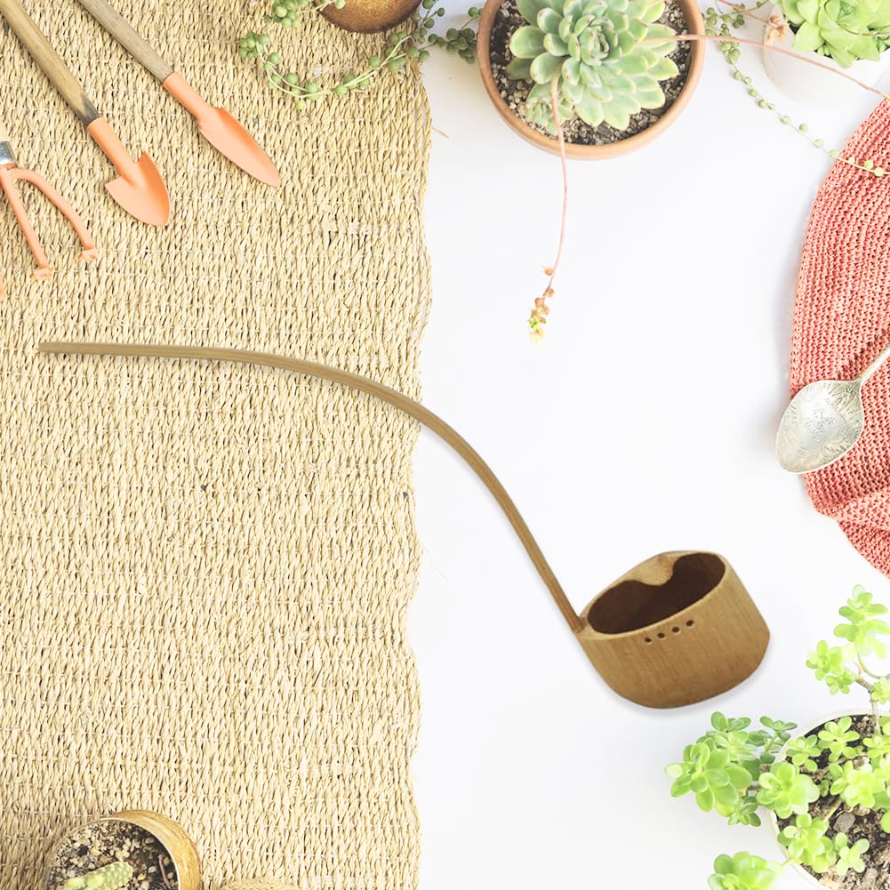 Japanische Bambus-Wasserkelle Für Teezeremonie & Garten - 38cm Langer Stiel