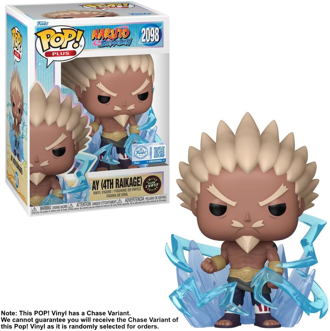 POP Ay (4Th Raikage) Funko Original 2098 (with Plastic Protection)