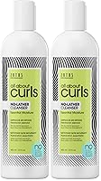 Vista 9 de ALL ABOUT CURLS No-Lather Cleanser Shampoo For Curly Hair Essential Moisture Gentle Cleansing Suds-Free Vegan & Cruelty Free Sulfate &