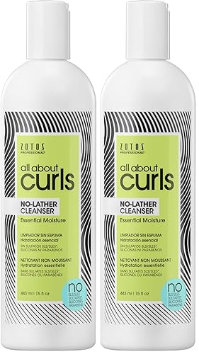 All About Curls Lo-Lather  No-Lather Cleanser  Tratamiento pre champú  Limpieza suave  Todo tipo de cabello rizado