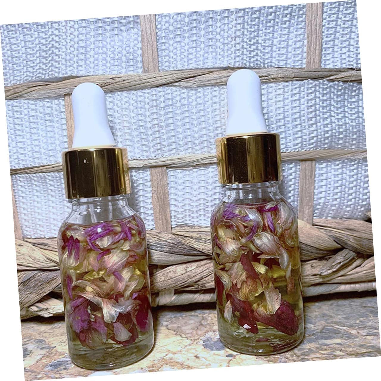 24pcs Dropper Bottles for Essential Oils Glass Serum Bottles Dropper Leakproof for Aromatherapy Diy Soaps Crafts