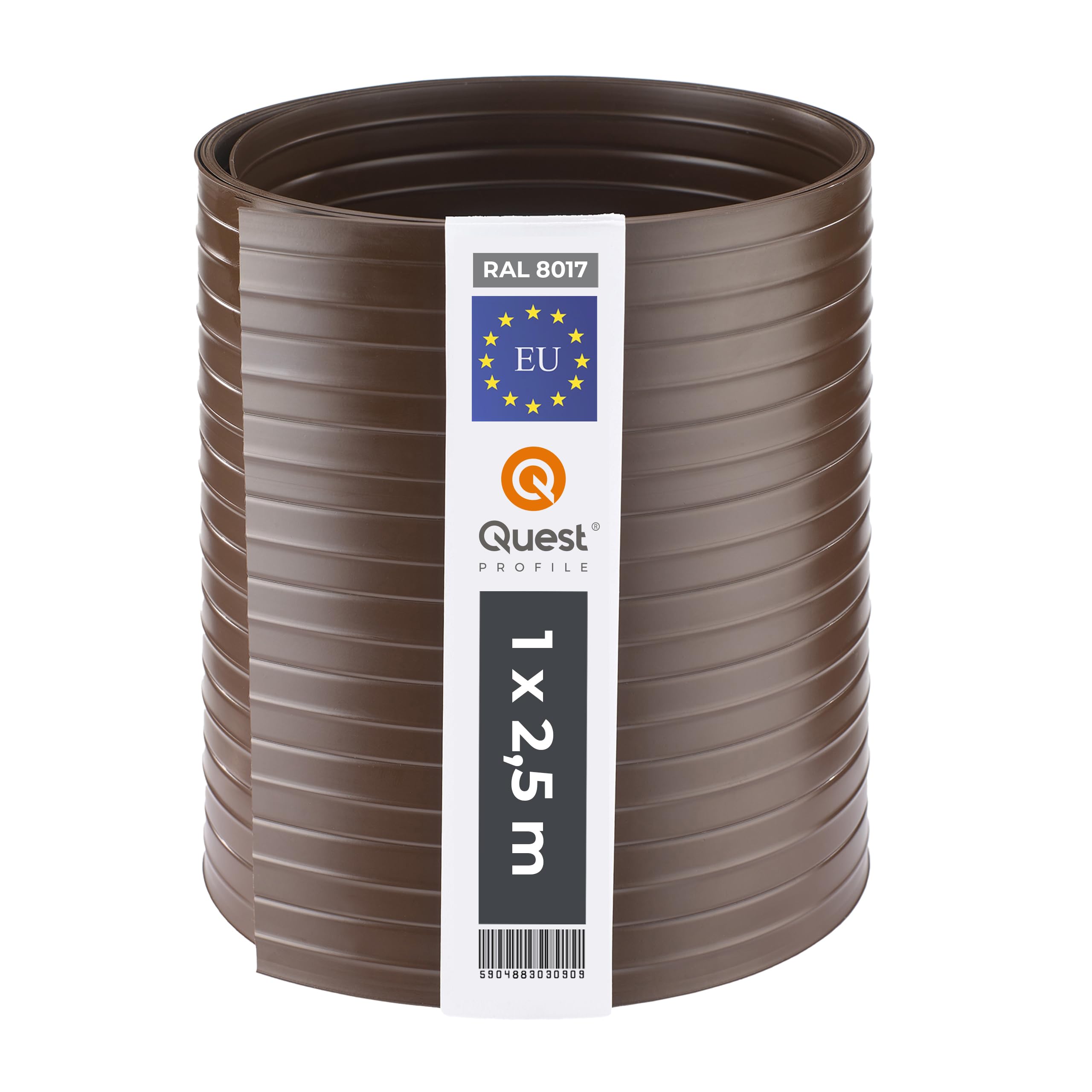 Strisce Frangivista PVC Per Recinzione Doppia Asta - 19cm X 2.525m, 900 G/m²