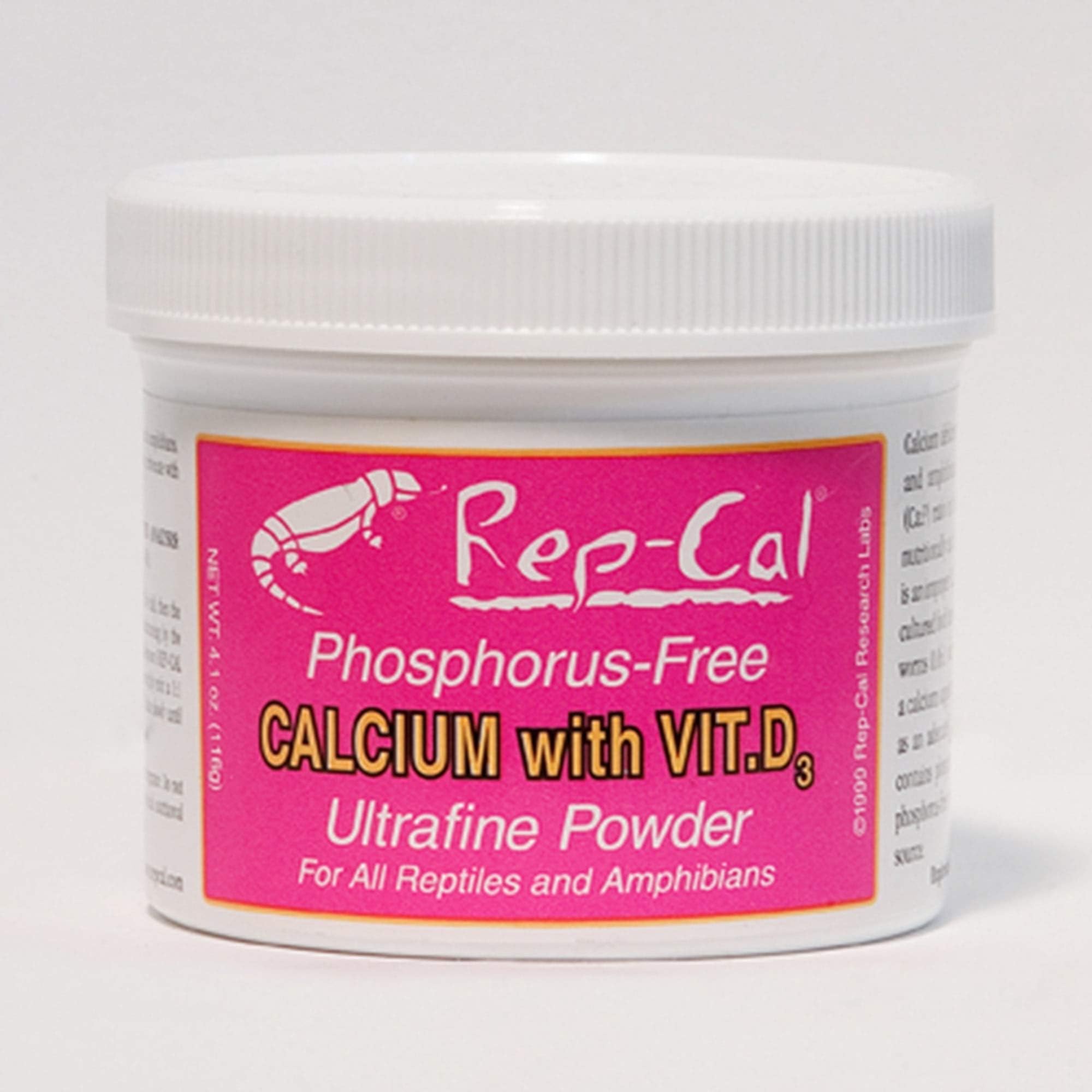 Phosphorus-Free Calcium with Vitamin D3 Ultrafine Powder, 3.3 oz.
