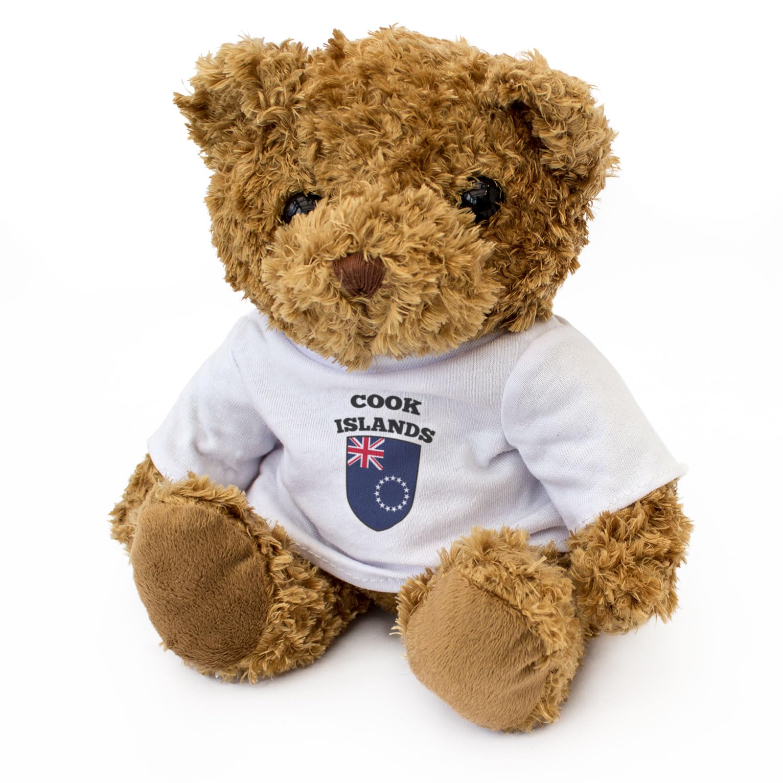 COOK ISLANDS FLAG - Teddy Bear - Cute Soft Cuddly Adorable - Gift Present