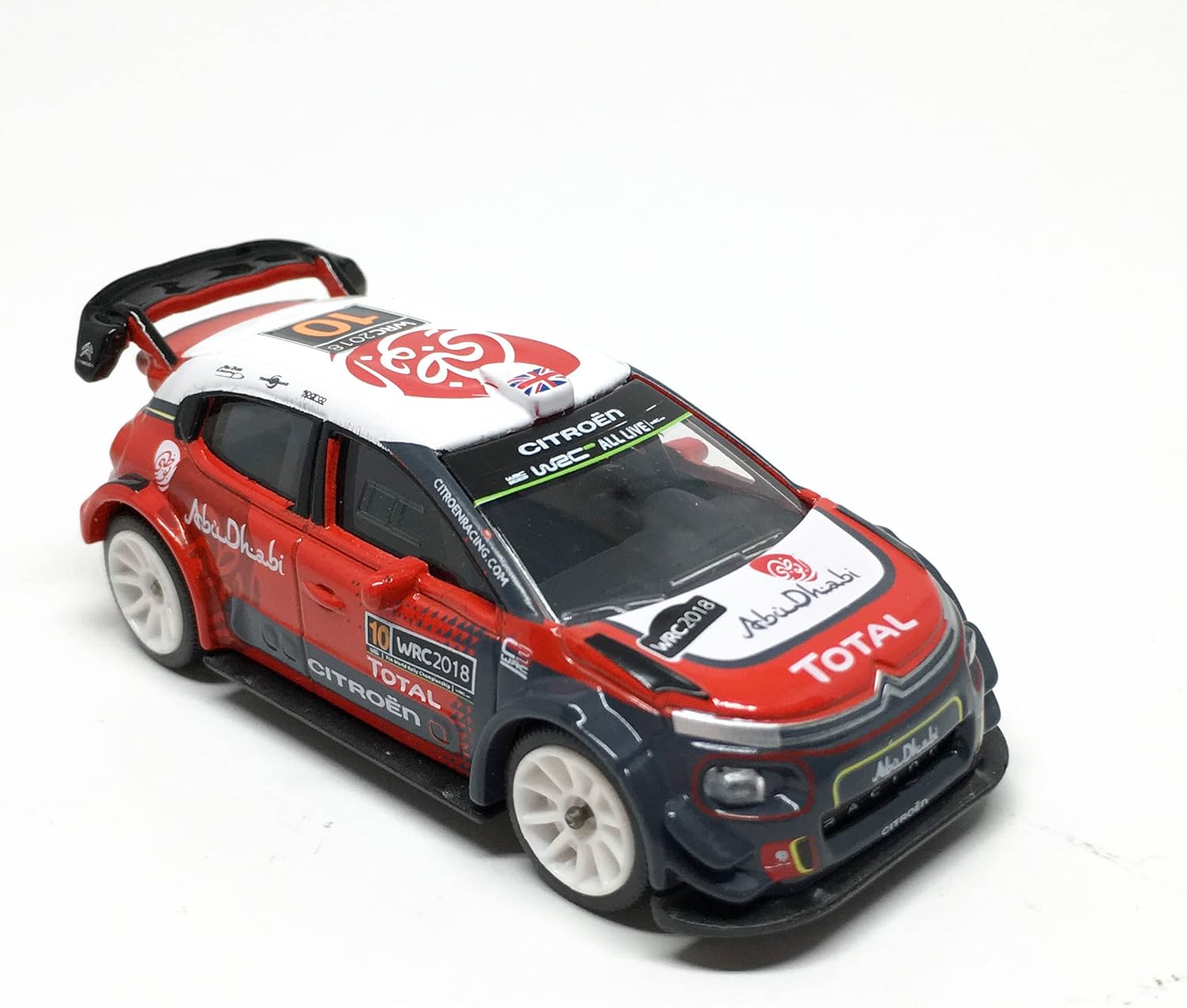 Majorette Car 1/64 WRC Car Series - Scale 1/64 (3 inches car) (WRC - C3 NO.10)