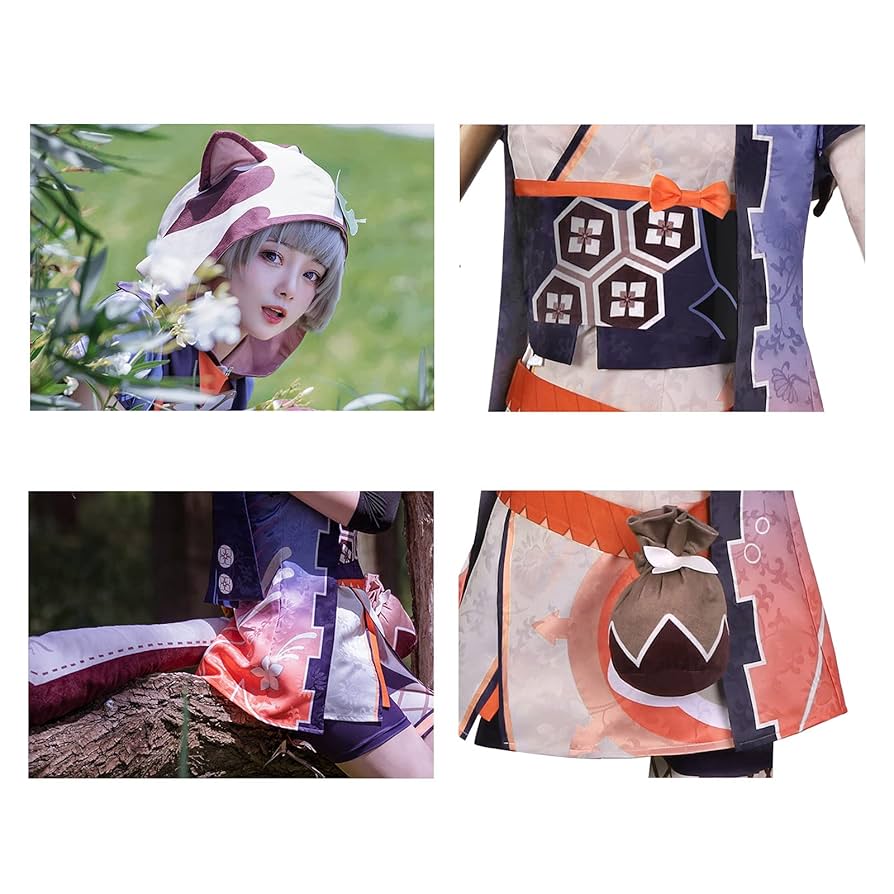 原神 早柚 コスプレ フルセット Amazon.co.jp: [XIN YUE] 早柚 コスプレ衣装 原神 サユ イベント