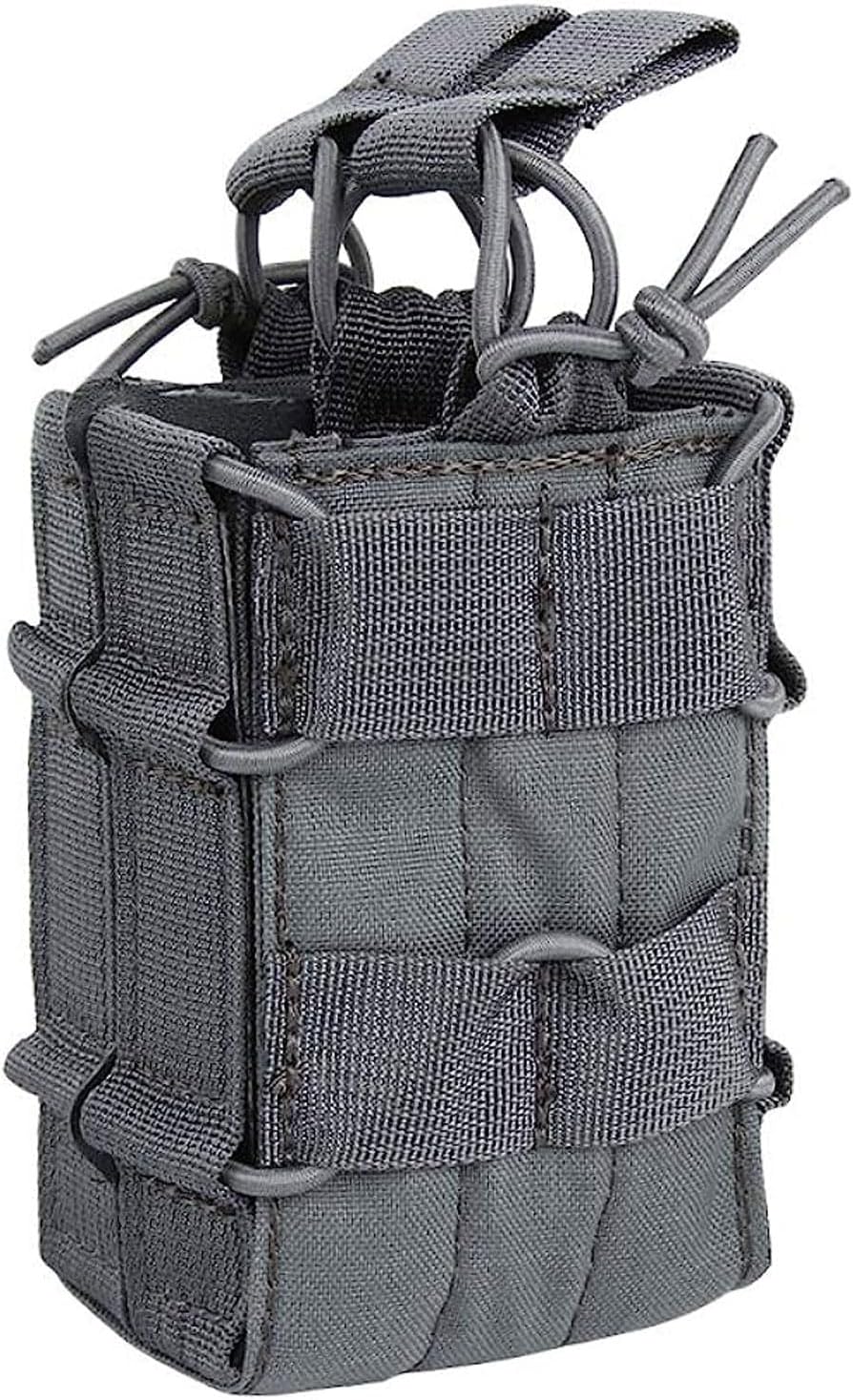 Tactical M4 Mag Pouch Molle Single/Double Mag Pouch for M4 M14 M16 AR15 G36 Magazine