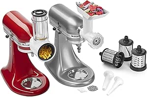 KitchenAid KSMGSSA Mixer Attachment Pack, White