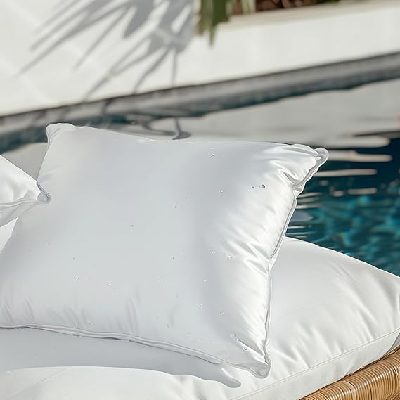 CLOUDOTE Indoor/Outdoor Waterproof Throw Pillow Insert (13