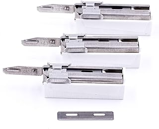 Parker Safety Razor, 60 Injector Razor Blades - Fits all Modern and Vintage Injector Razors - Made in the USA - Compatible with Injector Razors from Schick, Pal, Gem, Supply, Personna, Parker and More - 60 COUNT