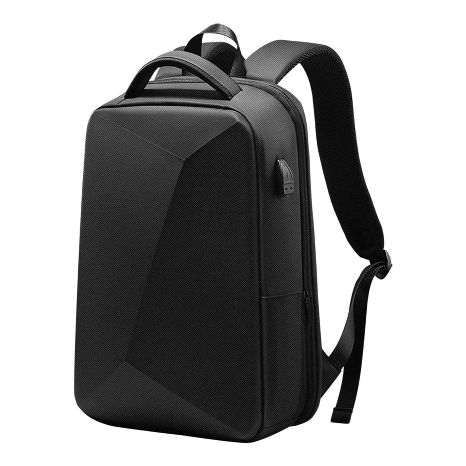 Mochila para laptop resistente con cremallera trasera de seguridad 8