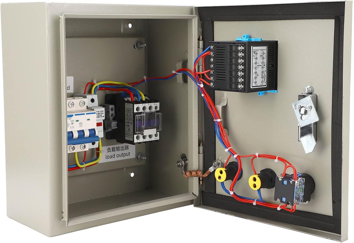Pid Temperature Controller, Digital Temperature Controller with Thermocouple 0‑400℃ Digital Temp Control 380V AC 3 Phase 7.5KW Temperature Control for Home Brewing Oven Incubator