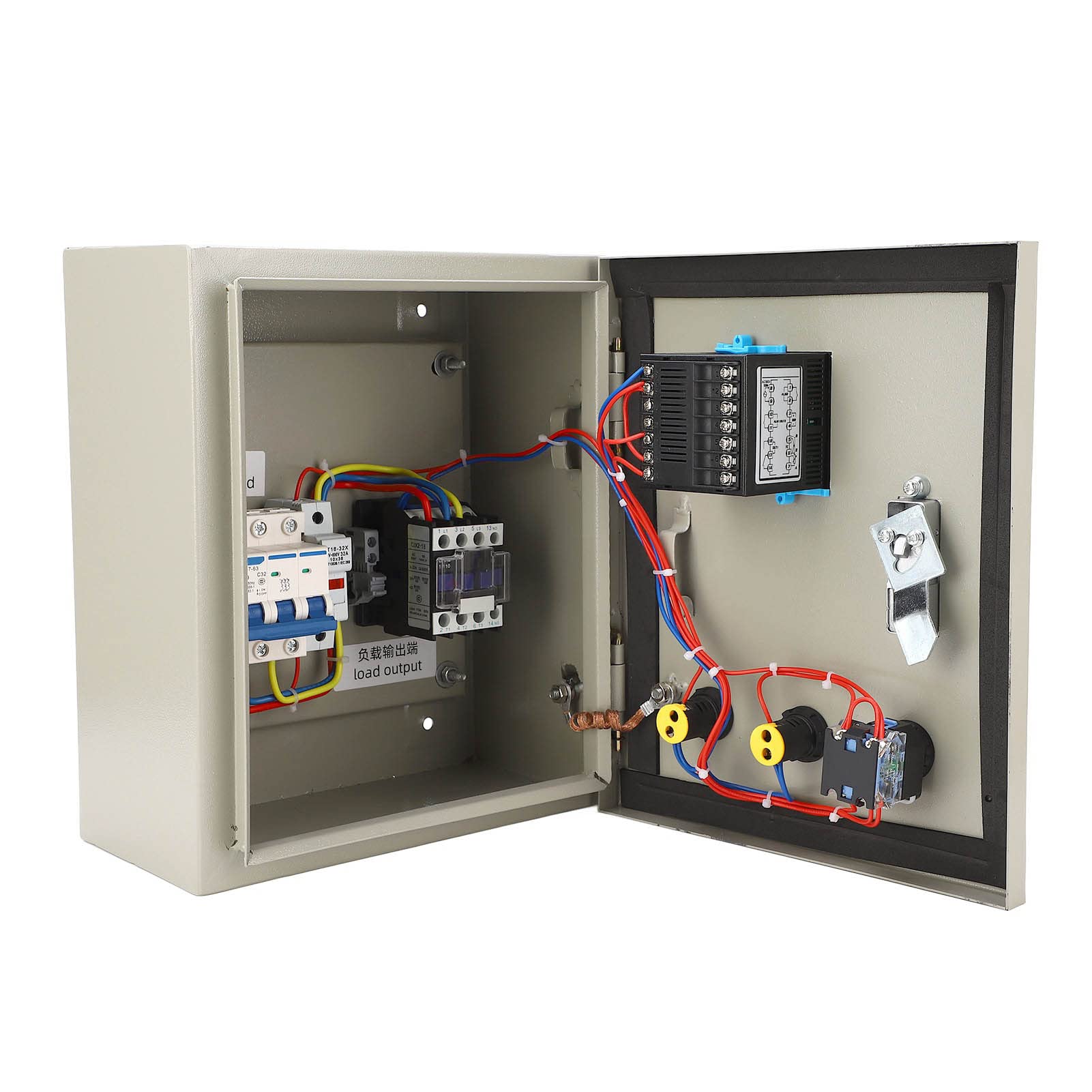 Omabeta Controlador de Temperatura PID Interruptor de Termostato Digital 0-400 ℃ para Aplicaciones de Calefacción Industrial Acero Inoxidable 7.5KW