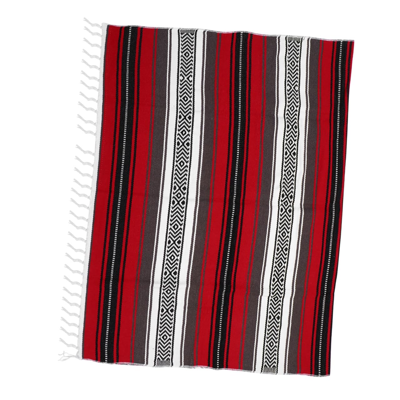 Tapis de yoga et plaid de voiture rouge pour vos sorties nature