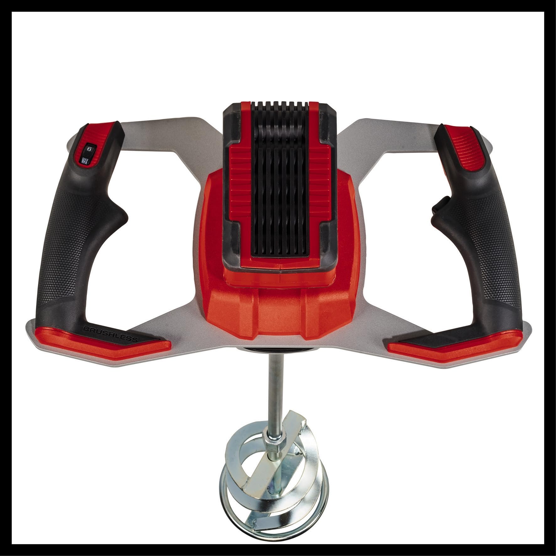 Einhell Professional Miscelatore a batteria TP-MX 18-2 Li BL Solo Power X-Change (trasmissione a 2 velocità, Brushless, max 720 min-1, incl. agitatore Ø120 mm, senza batteria)