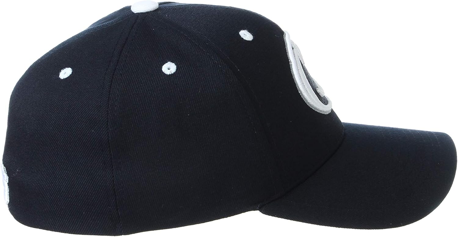 ZHATS NCAA Mens Stretch Fitted Hat Team Color