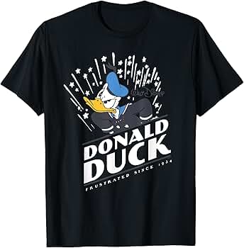 ドナルドダック　Tシャツ Amazon | ディズニー ドナルドダック オーセンティック