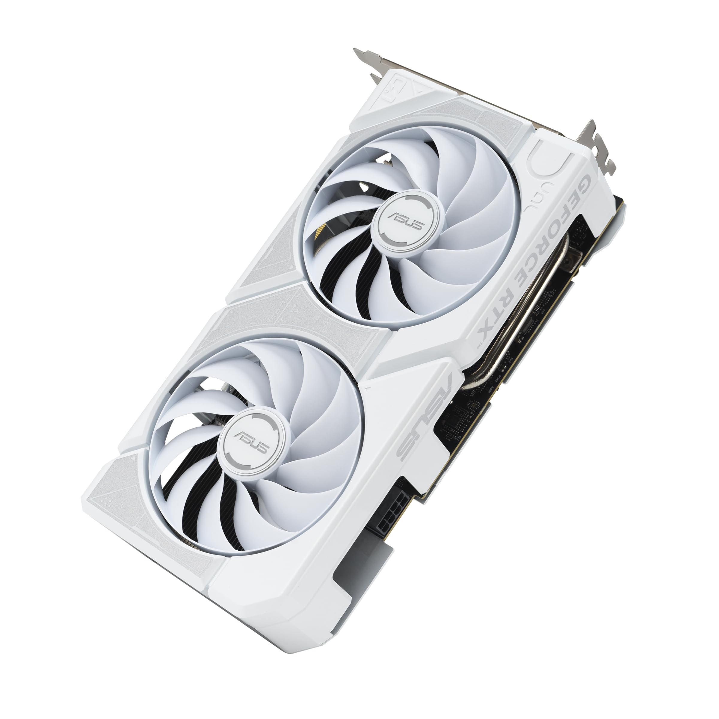ASUS Dual GeForce RTX 5060 Ti 16GB GDDR7 White OC Edition (PCIe 5.0, 16GB GDDR7, DLSS 4, HDMI 2.1b, DisplayPort 2.1b, 2.5-Slot Design, Axial-tech Lüfterdesign, 0dB Technologie und mehr)
