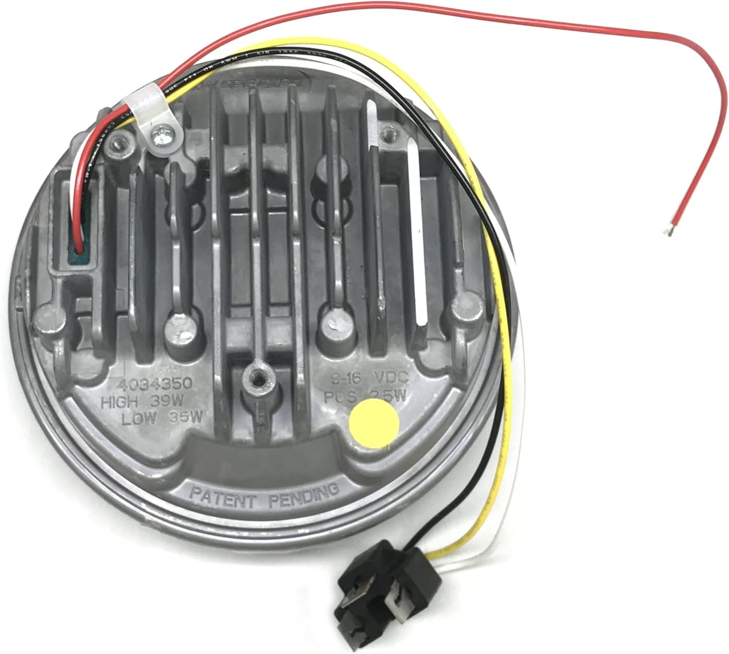 8690A2-12V Led Headlight, Chrome