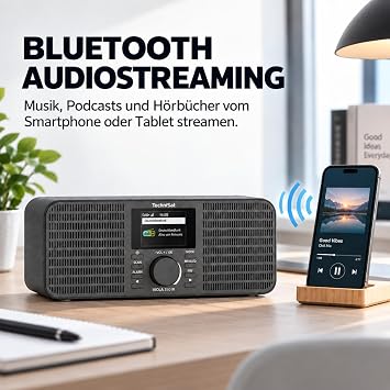 TechniSat Viola 350 IR - Stereo Internet Radio with DAB+ FM