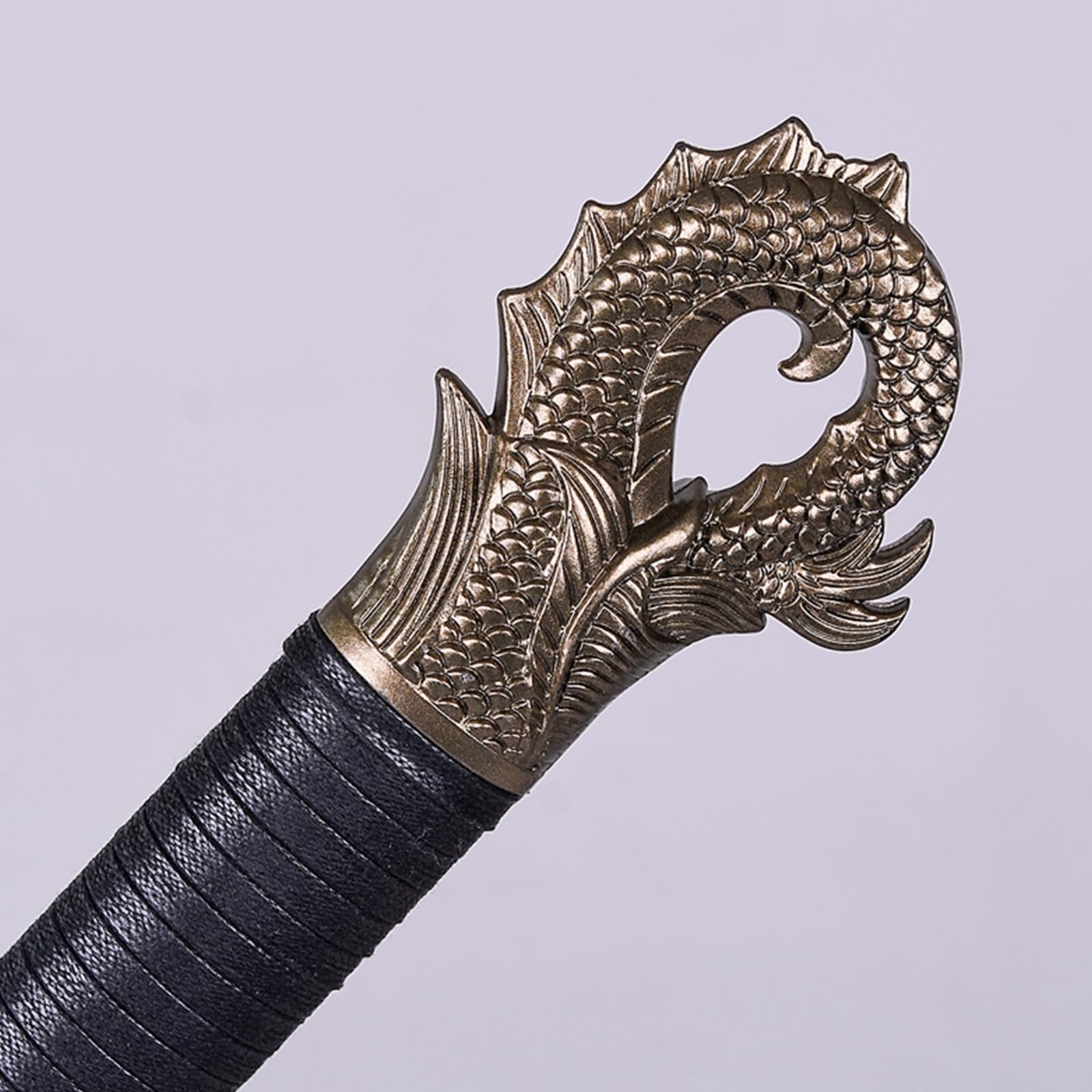Espada de Madera Bokken de 105 cm Hecha a Mano,Hoja de bambú Natural,Espada de Entrenamiento de Madera. Ideal para Cosplay,utilería,Fiestas,exhibición y Regalos. [Arte en Madera]