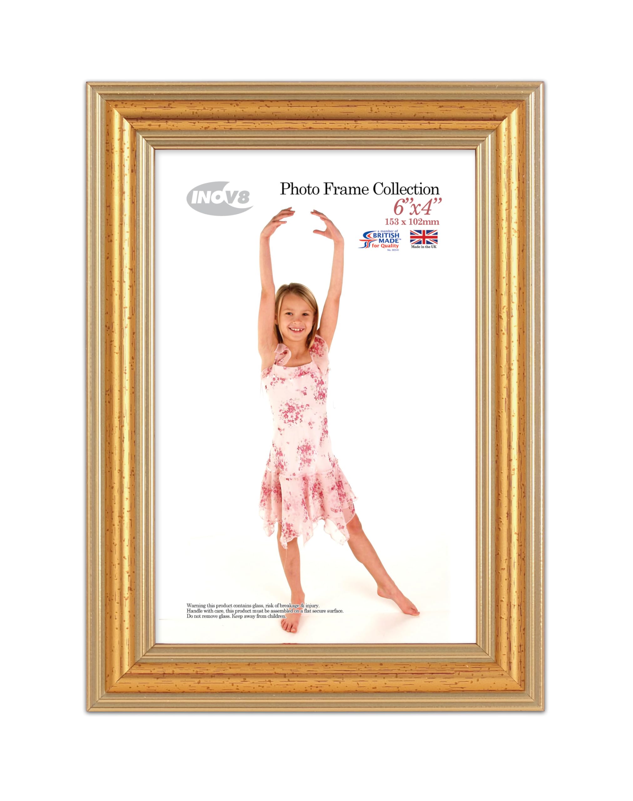 Inov8 Framing PFES-GOLD-64 Frame, Gold 600, 6x4 inch