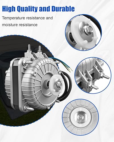 Miniatura 3 de Motor de ventilador apto para equipos de ventilación pequeños, equipos de refrigeración, radiadores, evaporadores utilizados para congeladores
