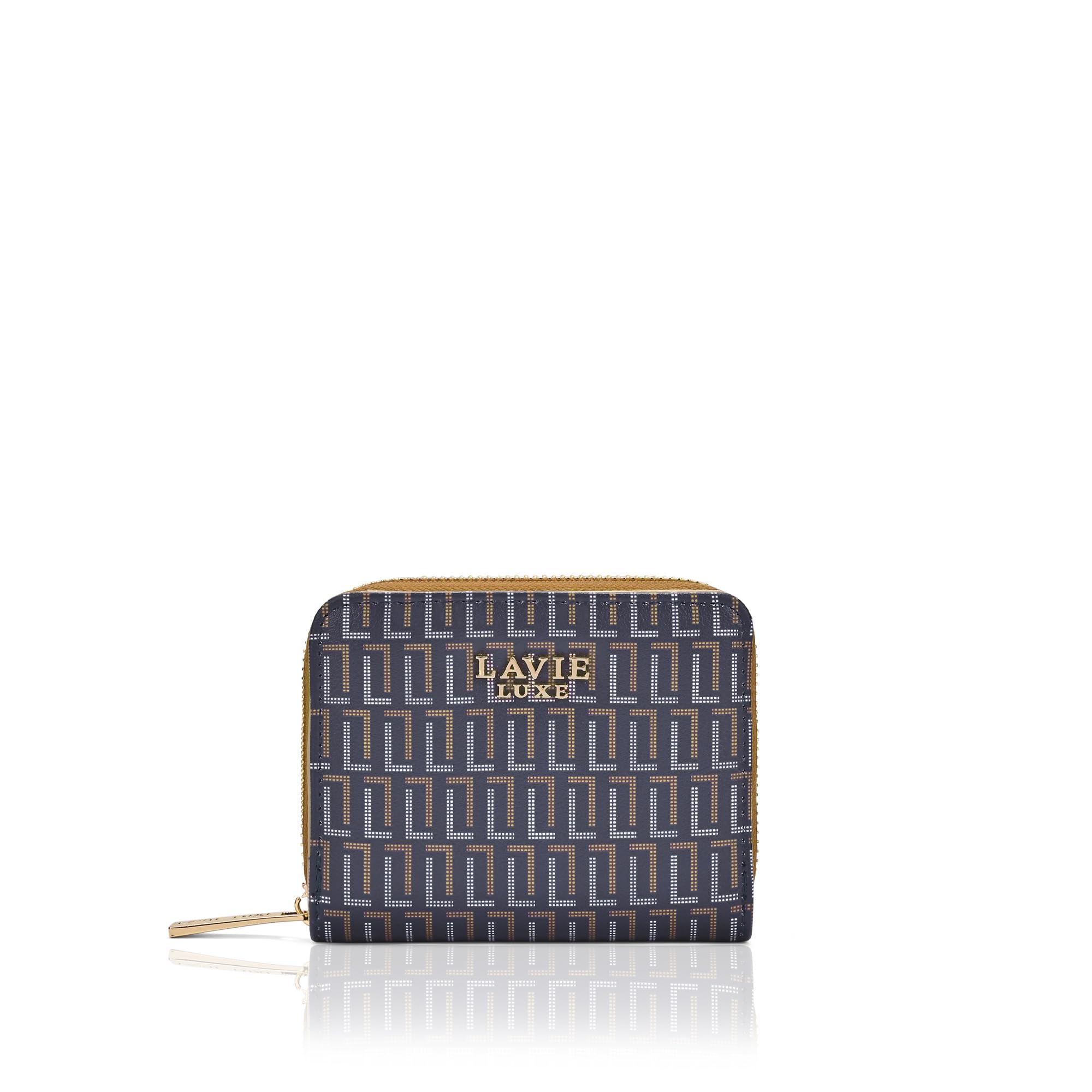 Women's Mono Flap 25 Small Monogram Print Zip Around Wallet |Ladies Gift-image-43