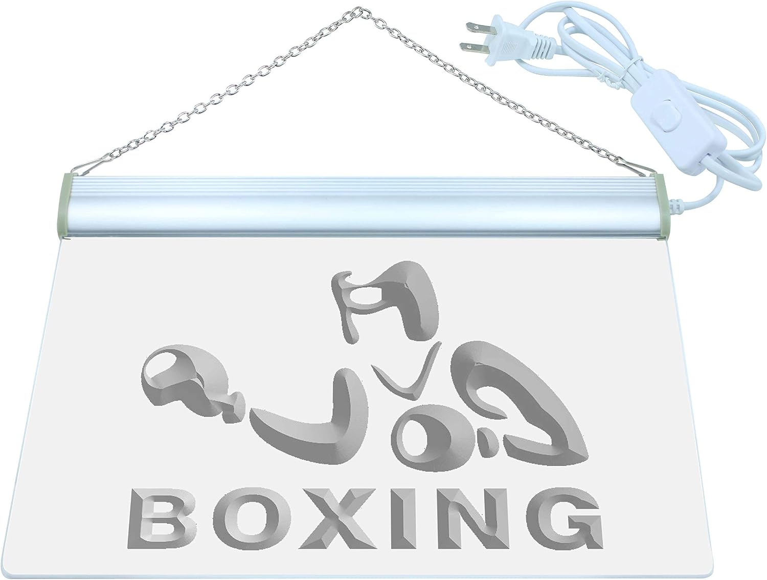 ADVPRO Boxing Game Fight Club Bar Beer LED Neon Sign Yellow 12 x 8.5 Inches st4s32-i1006-y