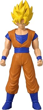 Dragon Ball Super Saiyan Goku Anime Figure | 4'' Tall Super Saiyan Goku Action Figure Contains Collectible Coin Manga