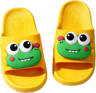 Toddler Slides Sandals Unicorn Bunny Non-Slip Beach Pool Home Slippers | Kids Unicorn Dinosaur Bunny Slides Sandals for Boys Girls - Cute Non Slip Home Bath Shower Outdoor Shoes