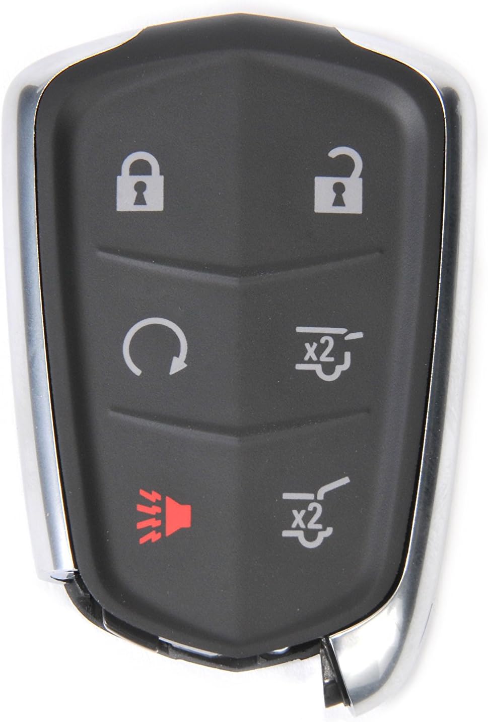 ACDelco GM Original Equipment 13598511 6 Button Keyless Entry Remote Key Fob