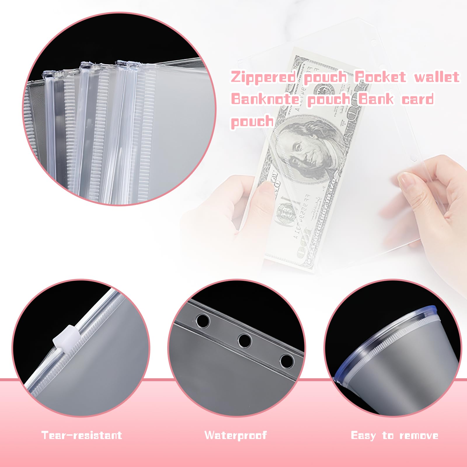 Agenda Risparmi E Budget - Binder Con Sfide Di Risparmio E Fogli A6