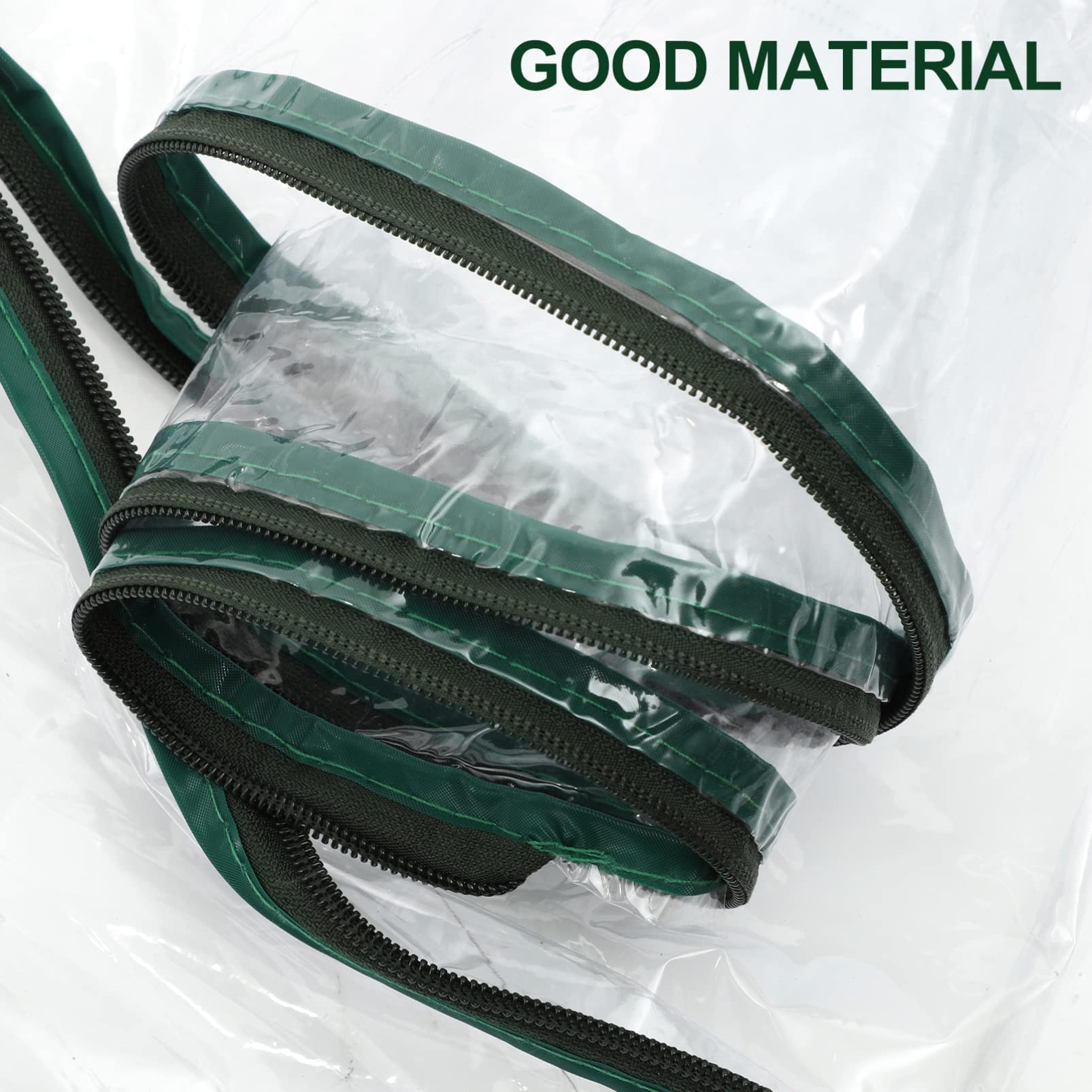 Copertura Sostitutiva per Mini Serra PVC con Cerniera Protezione per Piante Leggera e Portatile per Esterni Adatta per Cortile e Patio