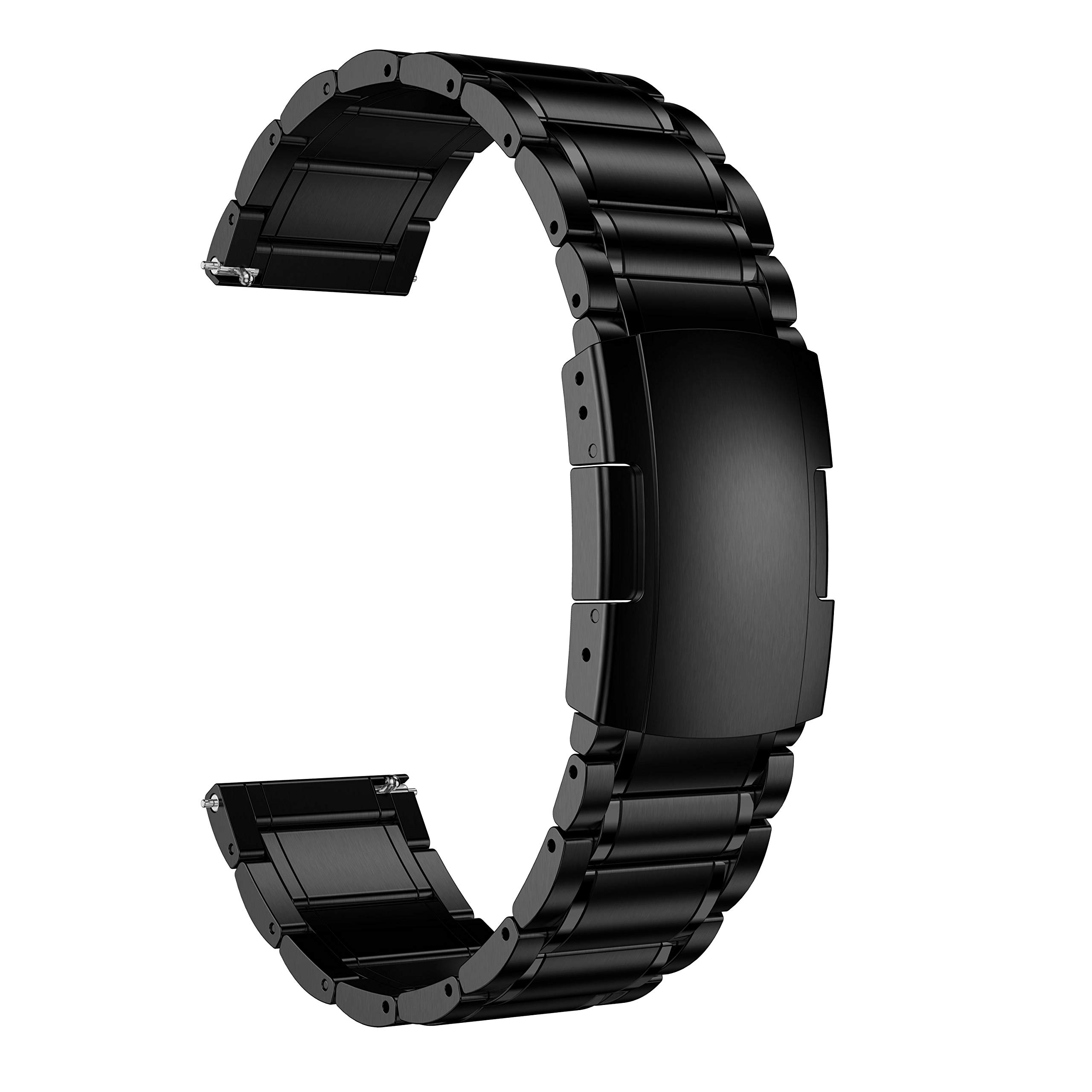Smartwatch stop tytanu + bransoletka ze stali nierdzewnej do Garmin Venu 2 Vivoactive 4 paski na nadgarstek do zegarka Garmin Fenix Chronos