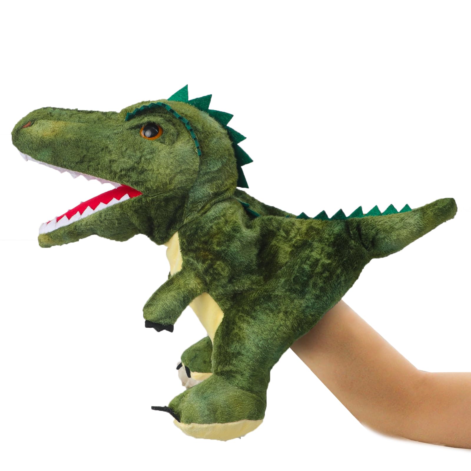 Dinosaur Puppet Hand Toy Dinosaurs Crocodile Toy Dinosaur Hand Puppets for Adults Plushies, Tyrannosaurus