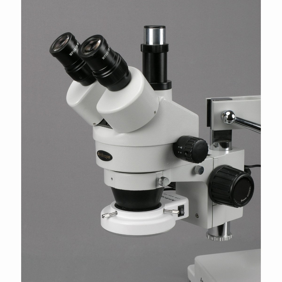 AmScope SM4TZ56S Professional Trinocular Stereo Zoom Microscope