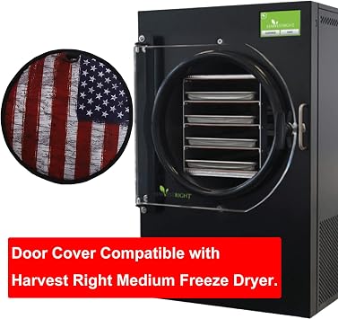 PIAOLGYI Door Pad for Harvest Right Freeze Dryer,Flag Door Insulator Pillow for Seal,Door Cover Accessories Compatible with Harvest Right Medium Freeze Dryer(Only Suitable for Old Model)
